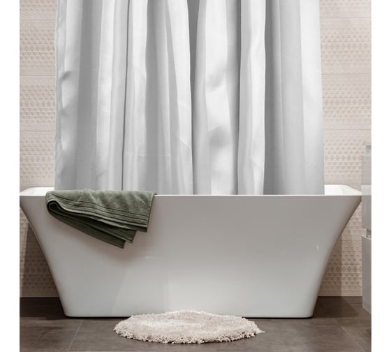 Шторка в ванную комнату Dasch 200x240 Regina белый 10488 1