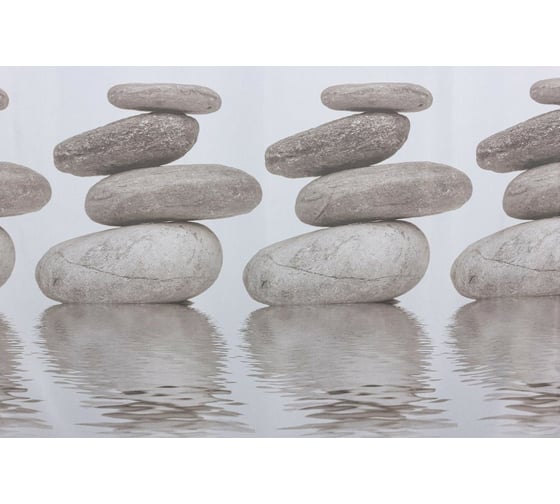 Шторка в ванную комнату Dasch 180x200 Гармония Stone 5343