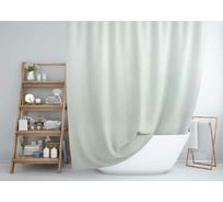 Шторка в ванную комнату Dasch 180x200 Жаккард звезды айвори 7129