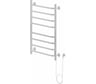 Электрический кабельный полотенцесушитель Ника way-3 80/50 ral9016, белый матовый, правый тэн WAY-3 80/50 бел прав