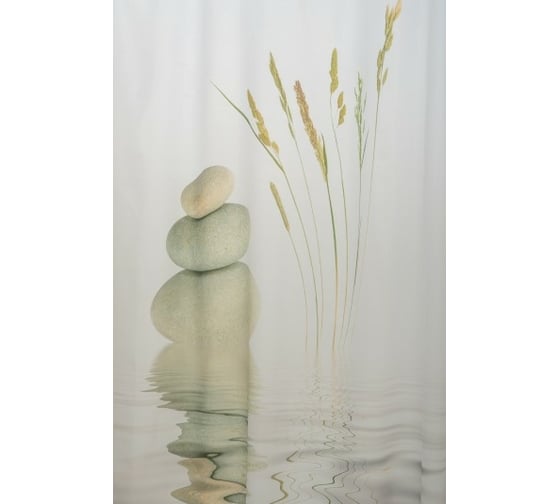 Штора для ванной PRIMANOVA NICE с утяжелителем, 180x200 см PLE DR-60051
