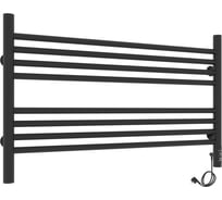 Электрический полотенцесушитель Laris Оливия чкч8 800/500 правый тэн, черный матовый, ru 73207629