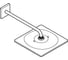 Верхний душ с душевым кронштейном Grohe 26564000 Rainshower 310 Mono хром 00067058 6
