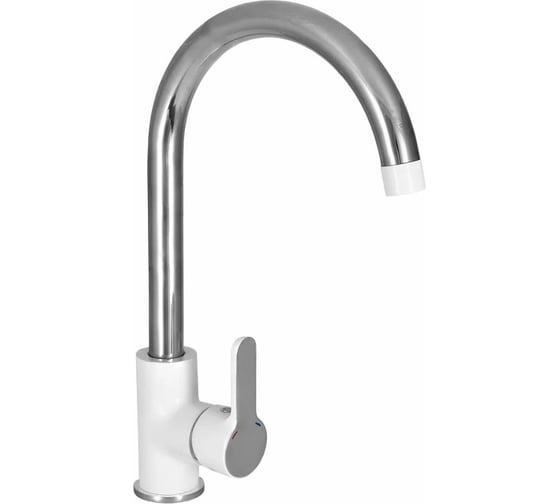 Кухонный смеситель WISENT (белый/хром) WG4003W