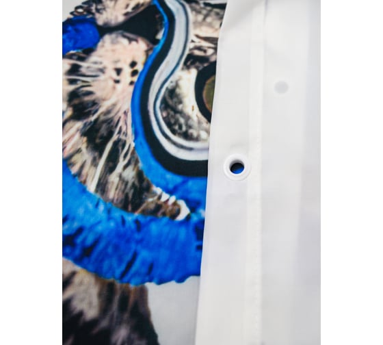 Штора Bath Plus 180x200 д/в cat5 (white) ch-21327