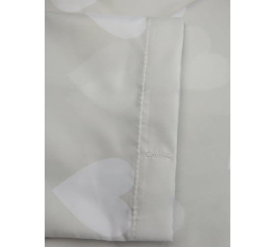 Штора Bath Plus д/в 180x180 heart (grey) ch14164-1