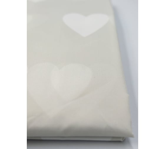 Штора Bath Plus д/в 180x180 heart (grey) ch14164-1