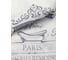 Комплект Bath Plus штора 180x180 д/в и кольца paris (grey) akch22104-1 2