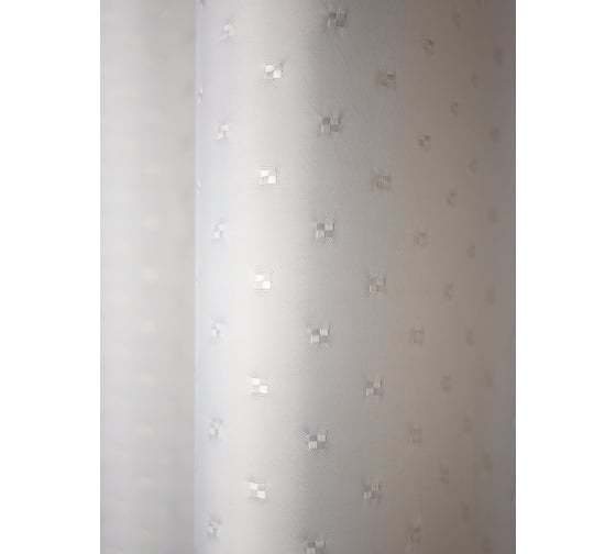Комплект Bath Plus штора 180x200 light grey и кольца AKSK-10