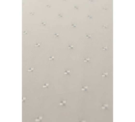 Комплект Bath Plus штора 180x200 light grey и кольца AKSK-10
