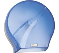 Диспенсер для туалетной бумаги PRIMANOVA прозрачно-голубой, ABS- пластик, 26x26x13 см (F165M) D-SD33