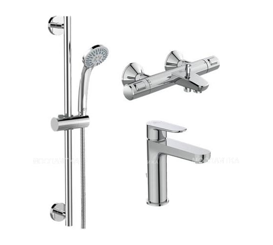 Промо комплект состоящий из A7206AA, BC699AA, B1248AA Ideal Standard CERATHERM T25 BC984AA 00065567