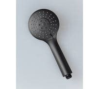 Лейка для душа Аквалиния черная 3 режима SH-2326K