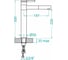 Смеситель для кухни ALVEUS ZINA CHR - G04M 1129060 2