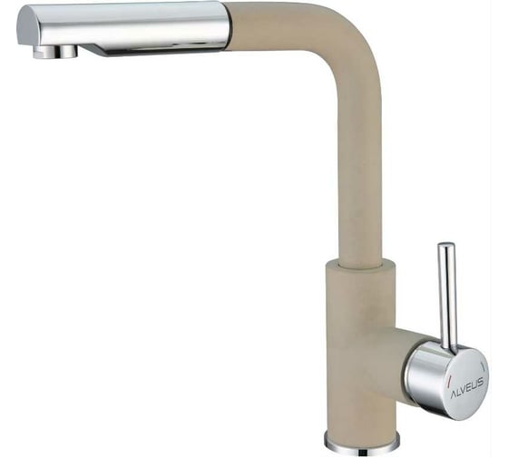 Смеситель для мойки ALVEUS SIROS - P G55 BEIGE 1129045 1
