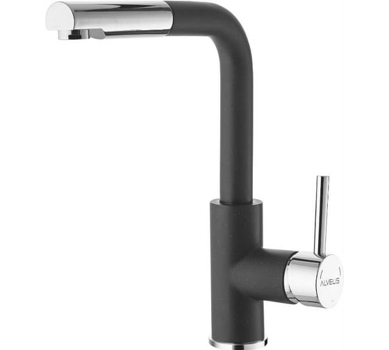 Смеситель для мойки ALVEUS SIROS - P G91 CARBON 1129048 1