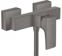 Смеситель для душа Hansgrohe Metropol однорычажный, ВМ, шлифованный черный хром 32560340 00058915