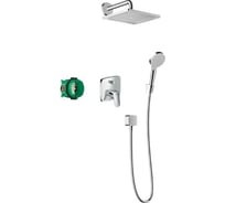 Набор встраиваемого душа Hansgrohe Design Shower Set Crometta E/Logis, хром 27957000 00068016