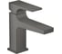 Смеситель для раковины Hansgrohe Metropol 100 однорычажный, с рычаговой рукояткой, со сливным клапаном Push-Open шлифованный черный хром 32500340 00062224 1