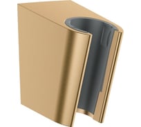 Держатель ручного душа Hansgrohe Porter S шлифованная бронза 28331140 00063495