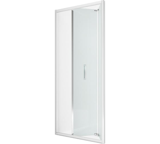 Дверь в нишу NEW TRENDY ALTA 90x195 хром D-0088A
