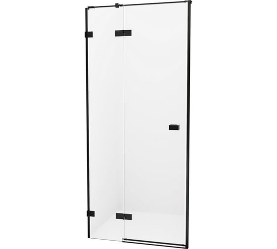 Дверь в нишу NEW TRENDY AVEXA BLACK 100x200 черный EXK-1550