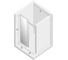Дверь в нишу NEW TRENDY DIORA 130x200 хром EXK-1316 3