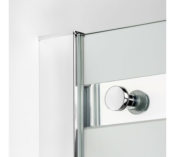 Дверь в нишу NEW TRENDY DIORA 120x200 хром EXK-1304