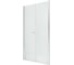 Дверь в нишу NEW TRENDY NEW SOLEO двойные двери 130x195 хром D-0168A 1