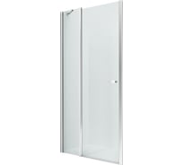 Дверь в нишу NEW TRENDY NEW SOLEO одинарные 90x195 хром D-0155A