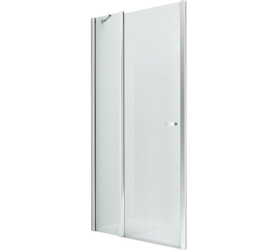 Дверь в нишу NEW TRENDY NEW SOLEO одинарные 110x195 хром D-0157A