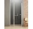Дверь в нишу NEW TRENDY NEW SOLEO одинарные 110x195 хром D-0157A 2