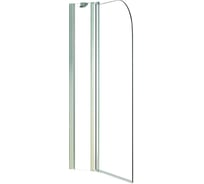 Душевая шторка Azario MERRIT стекло прозрачное, 6 мм, Easy Clean, профиль серебро AZ-NF6221 1100 00078823
