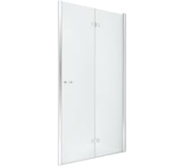 Дверь в нишу NEW TRENDY NEW SOLEO складные R 120x195 хром D-0138A