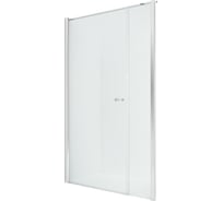 Дверь в нишу NEW TRENDY NEW SOLEO PLUS 100x195 хром D-0139A/D-0094B