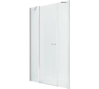 Дверь в нишу NEW TRENDY NEW SOLEO PLUS 130x195 хром D-0173A