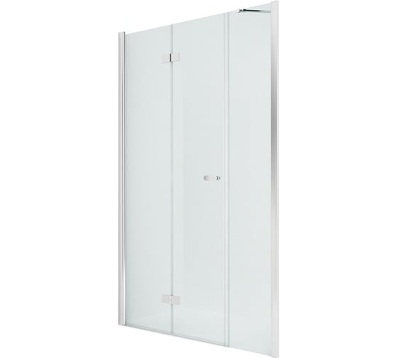 Дверь в нишу NEW TRENDY NEW SOLEO PLUS L 100x195 хром D-0148A/D-0095B 1