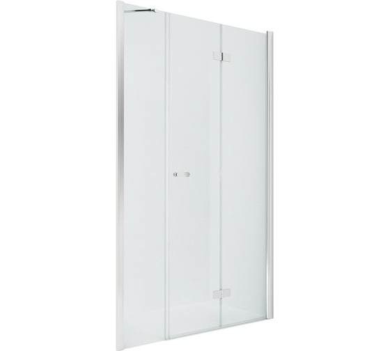Дверь в нишу NEW TRENDY NEW SOLEO PLUS R 100x195 хром D-0152A/D-0095B 1