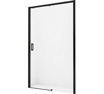 Дверь в нишу NEW TRENDY PRIME BLACK 110x200 1/R черный D-0319A