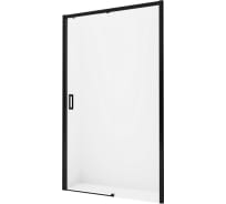 Дверь в нишу NEW TRENDY PRIME BLACK 120x200 1/R черный D-0321A
