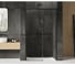 Дверь в нишу NEW TRENDY PRIME BLACK 120x200 1/R черный D-0321A 2