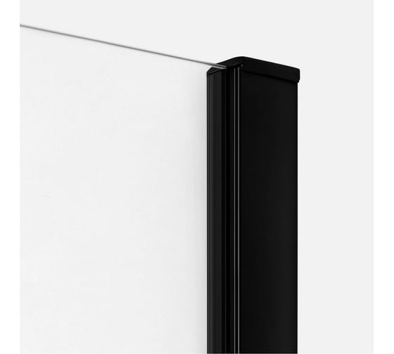 Дверь в нишу NEW TRENDY PRIME BLACK 150x200 1/L черный D-0326A