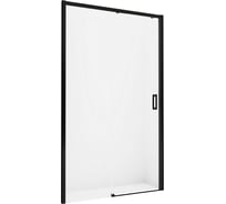 Дверь в нишу NEW TRENDY PRIME BLACK 130x200 1/L черный D-0324A