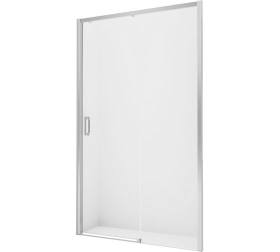 Дверь в нишу NEW TRENDY PRIME 150x200 хром D-0309A