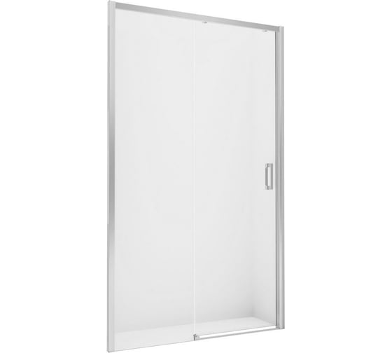 Дверь в нишу NEW TRENDY PRIME 150x200 хром D-0308A