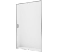 Дверь в нишу NEW TRENDY PRIME 160x200 хром D-0311A
