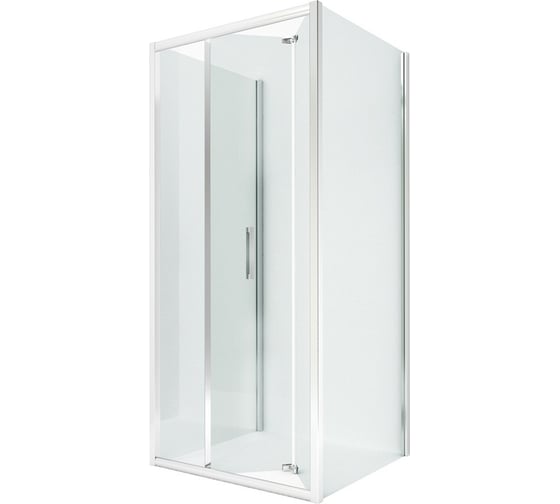 Душевое ограждение NEW TRENDY ALTA 80x80x195 хром K-0444 1