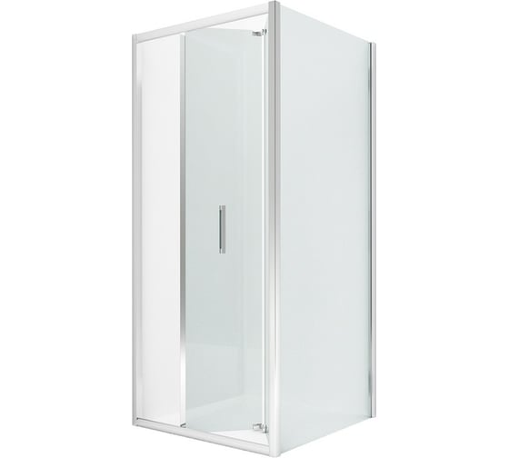 Душевое ограждение NEW TRENDY ALTA 80x80x195 хром D-0087A/D-0078B 1