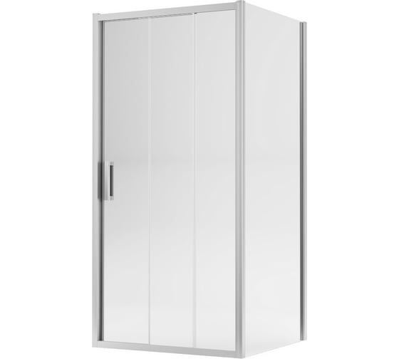 Душевое ограждение NEW TRENDY ALTA III 80x80x195 хром D-0252A/D-0078B