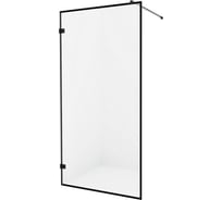 Душевое ограждение NEW TRENDY AVEXA BLACK 50x200 черный EXK-2036